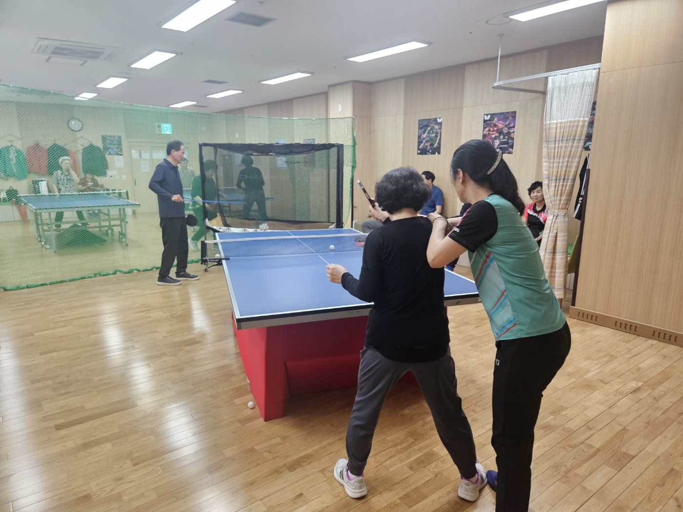 생활체육지도자 (탁구)  대면지도 수업사진