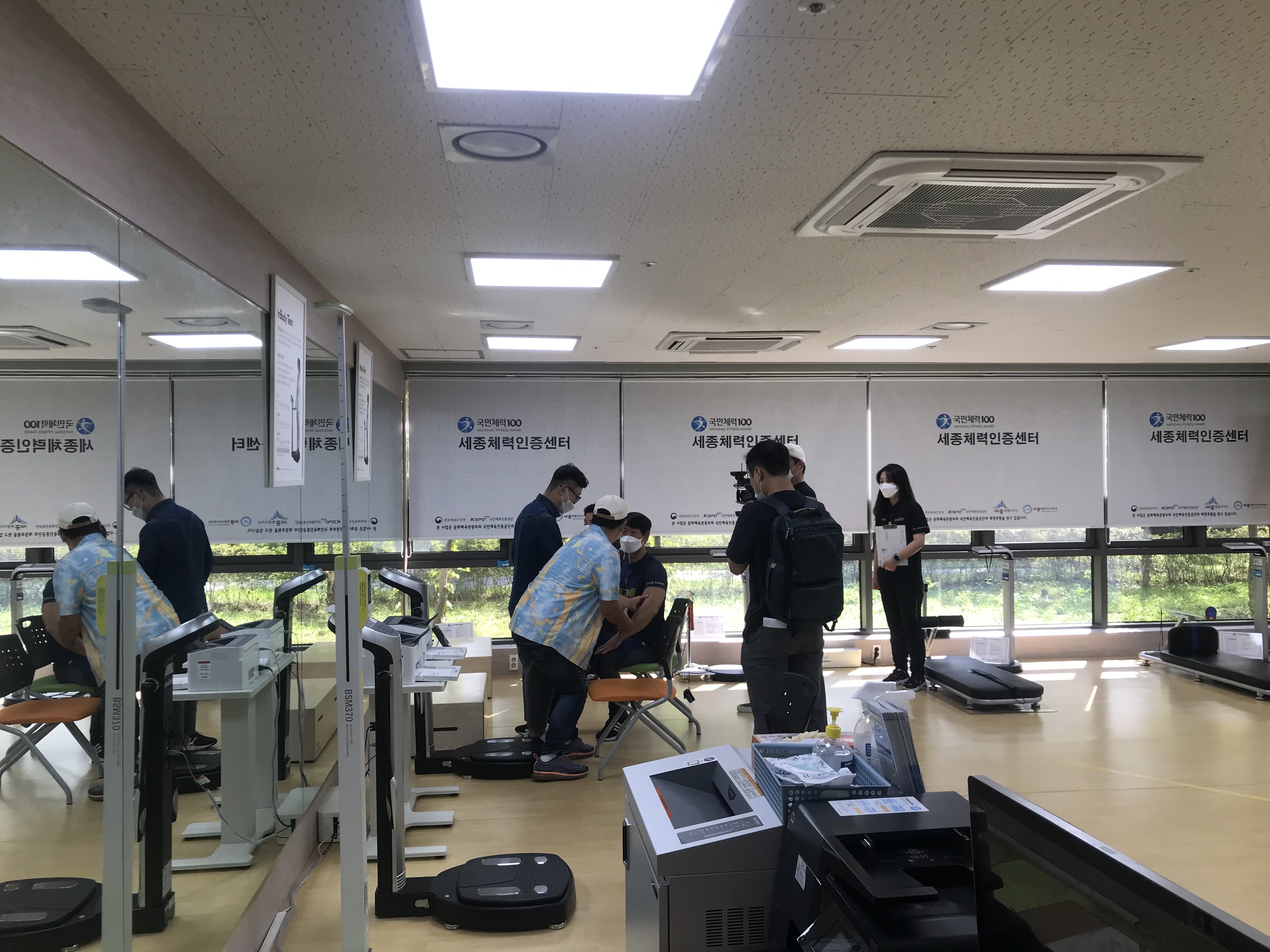 [세종체력인증센터] sk브로드밴드 세종방송 "어서 오세요. 우리동네" 세종체력인증센터 촬영방문