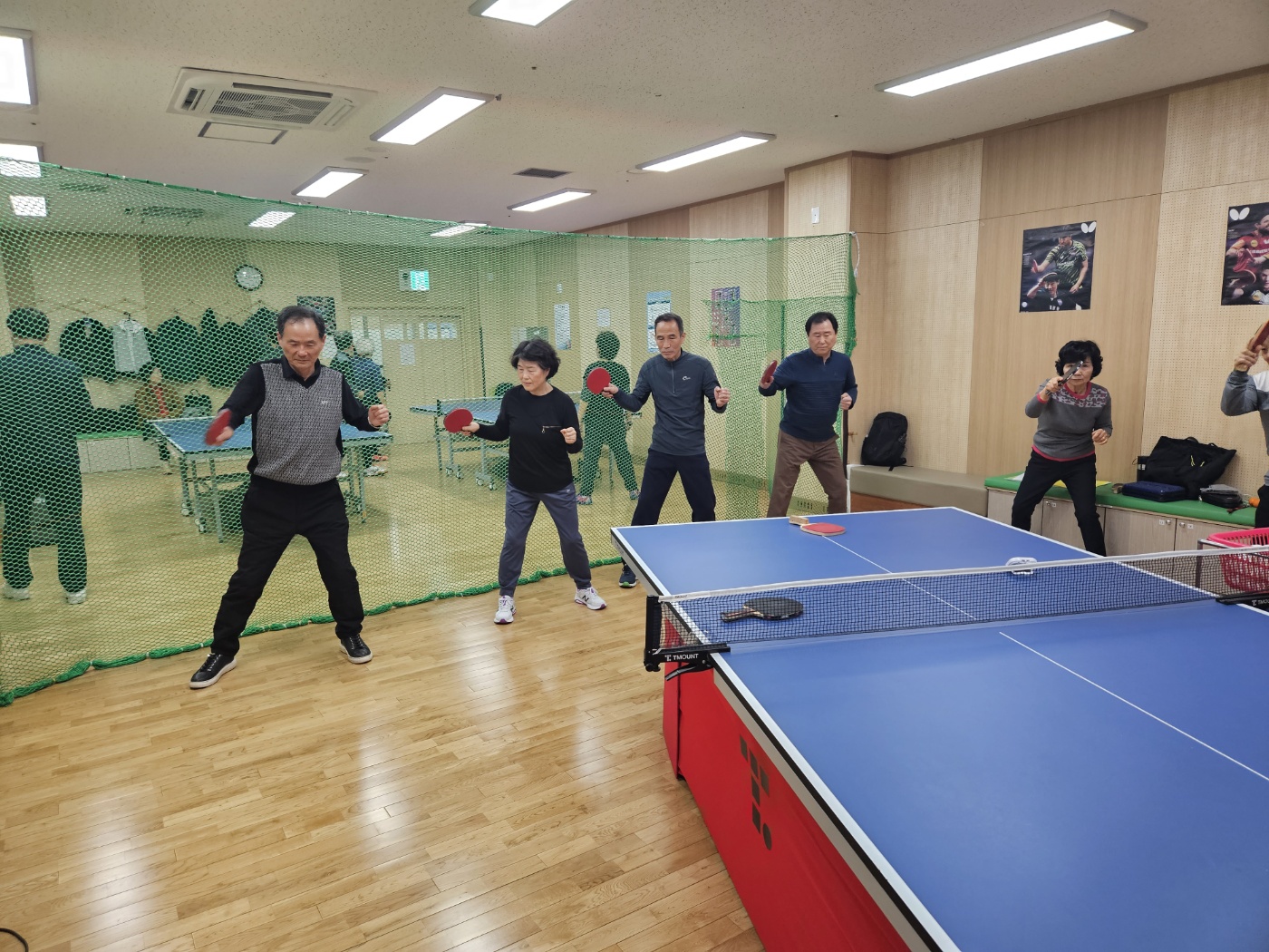 생활체육지도자 (탁구)  대면지도 수업사진