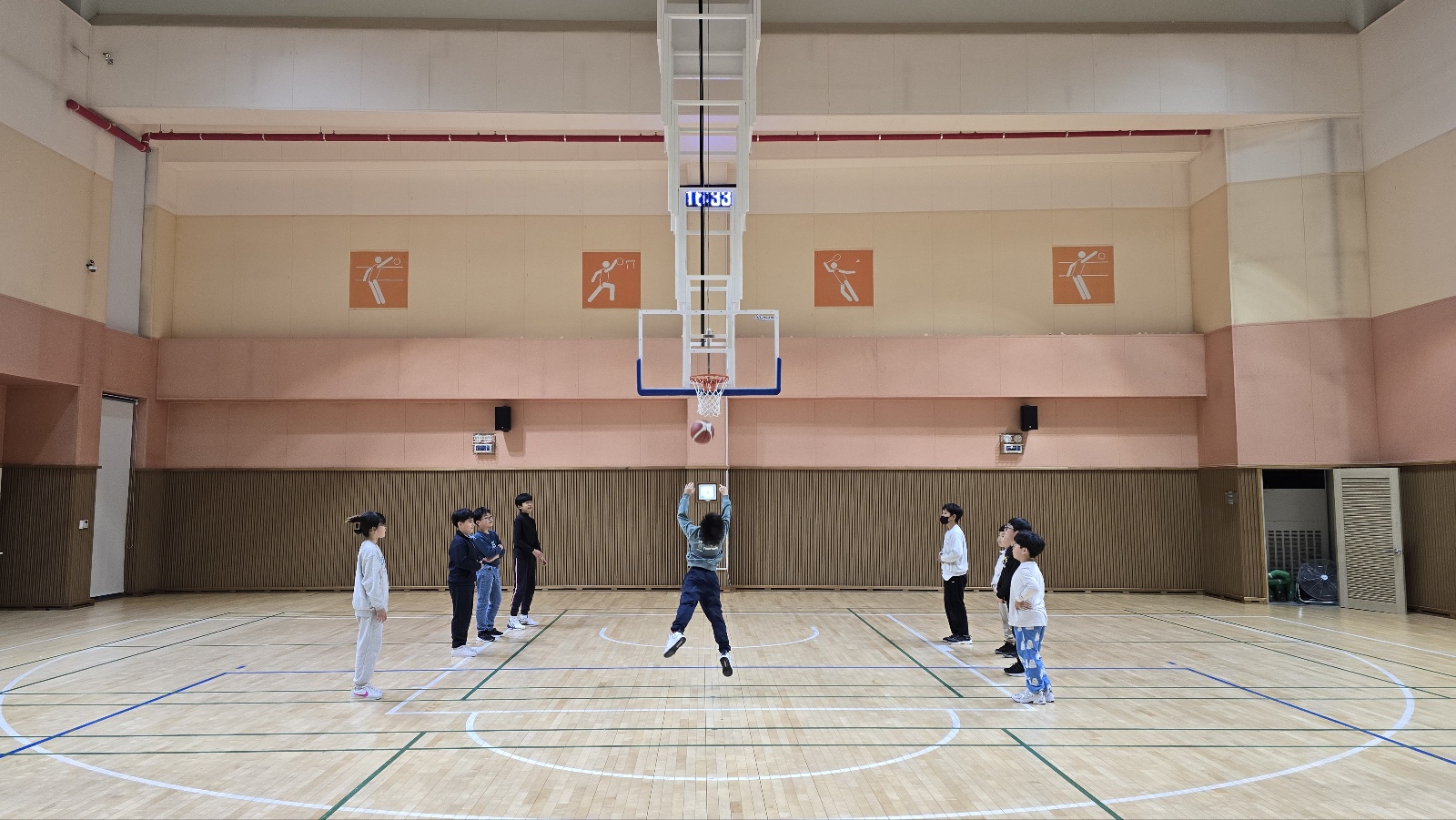 생활체육지도자(농구) 대면지도 수업사진
