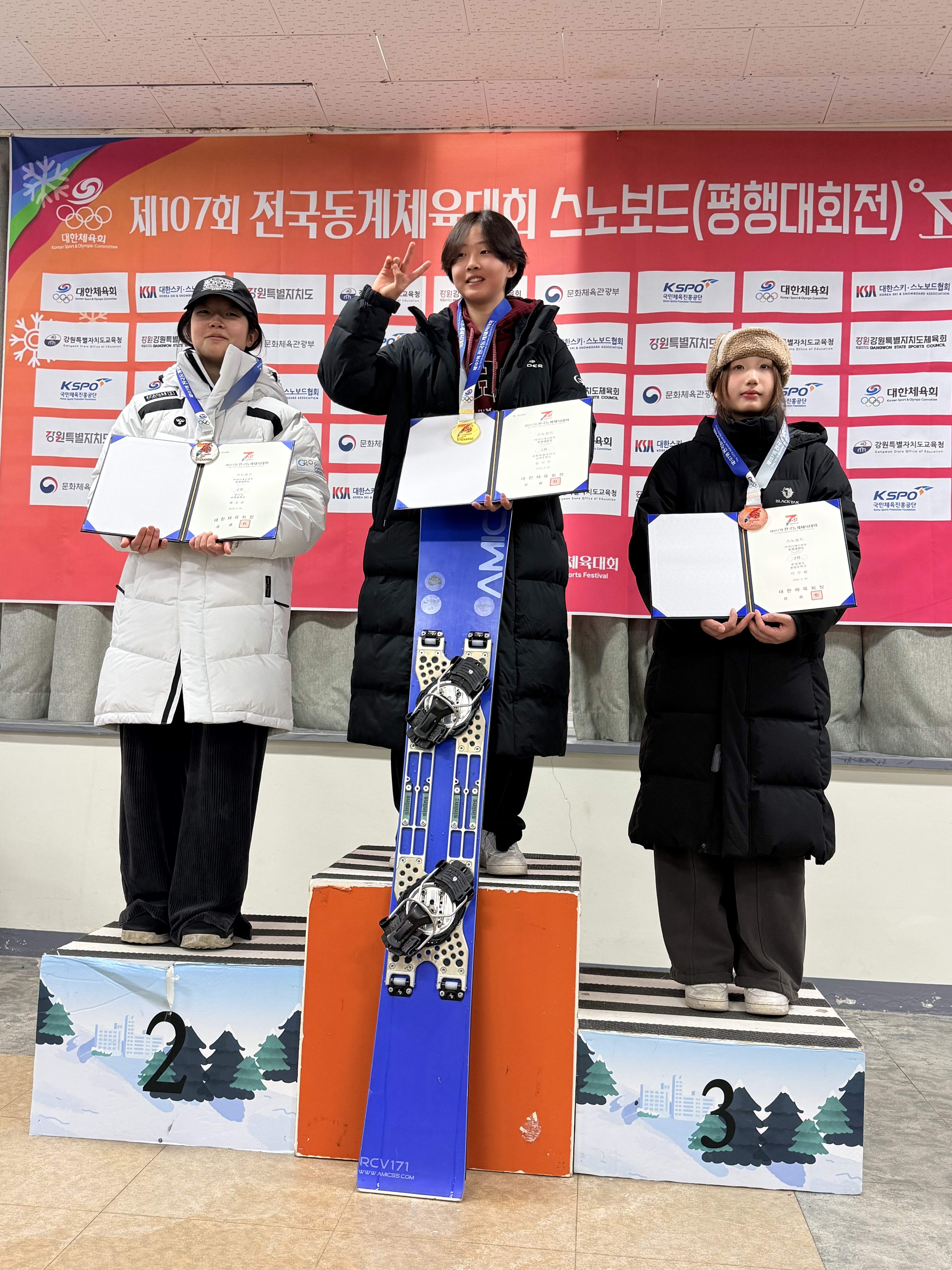 제107회 전국동계체육대회(선수단)