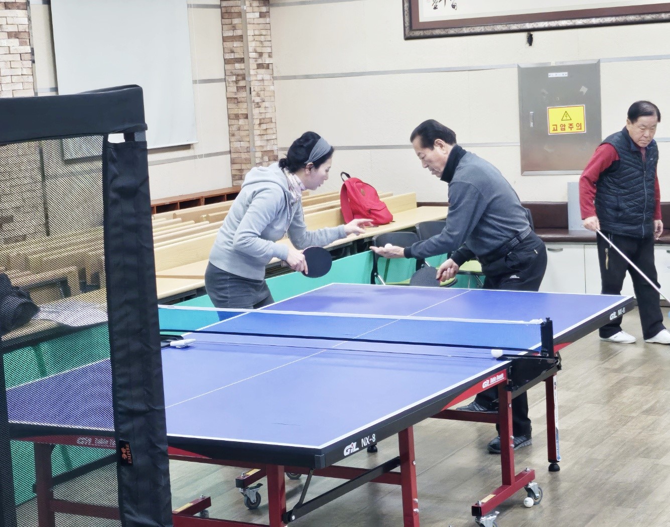 생활체육지도자(탁구)대면지도 수업사진