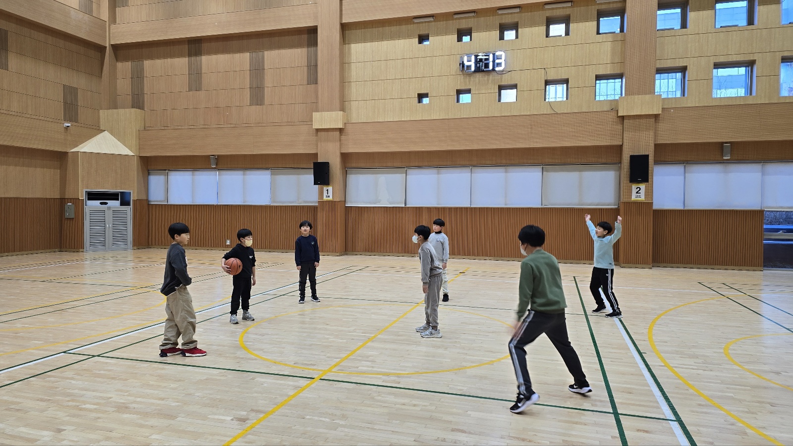 생활체육지도자(농구)대면지도 수업사진