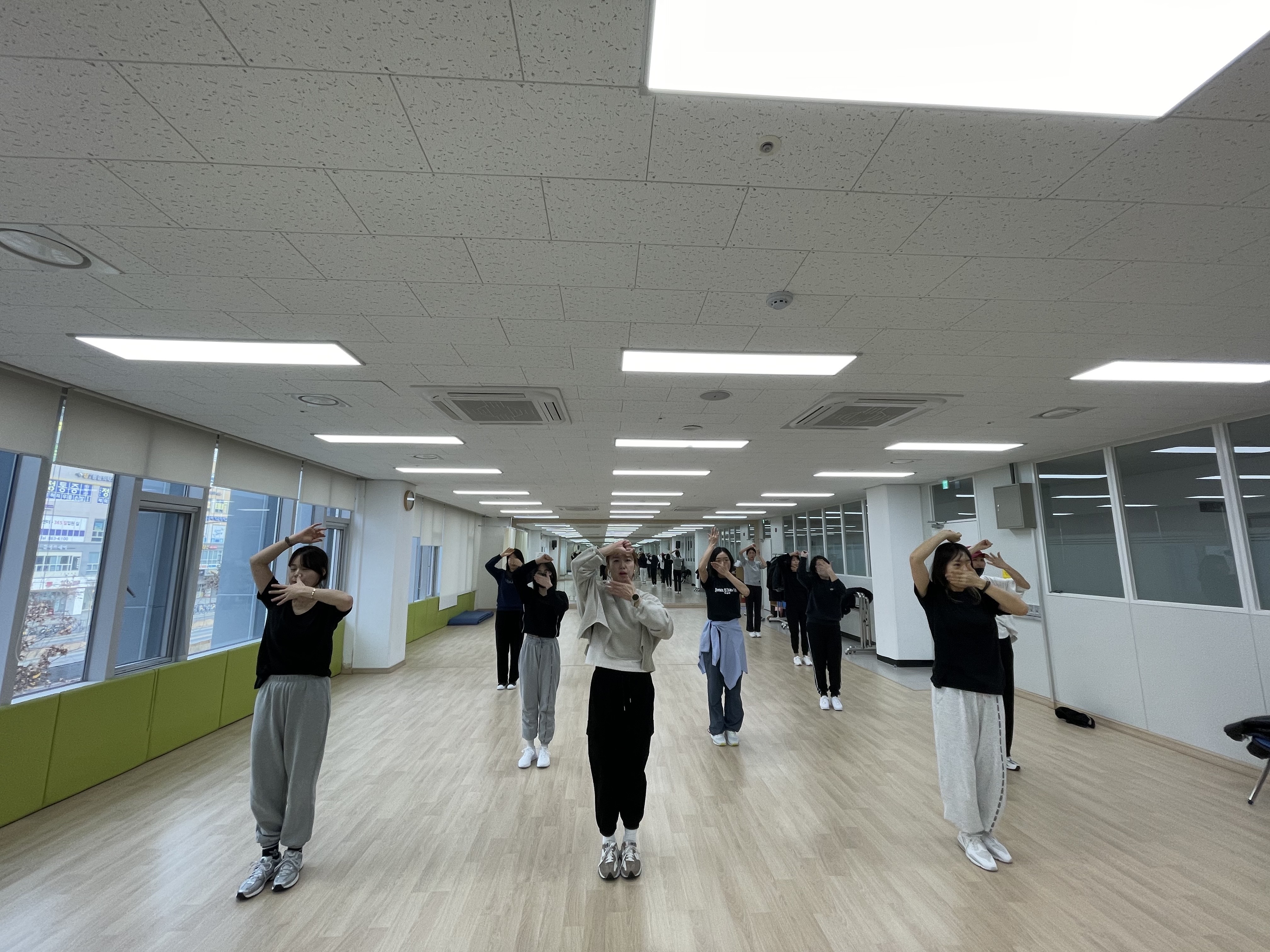 생활체육지도자(댄스)대면지도 수업사진